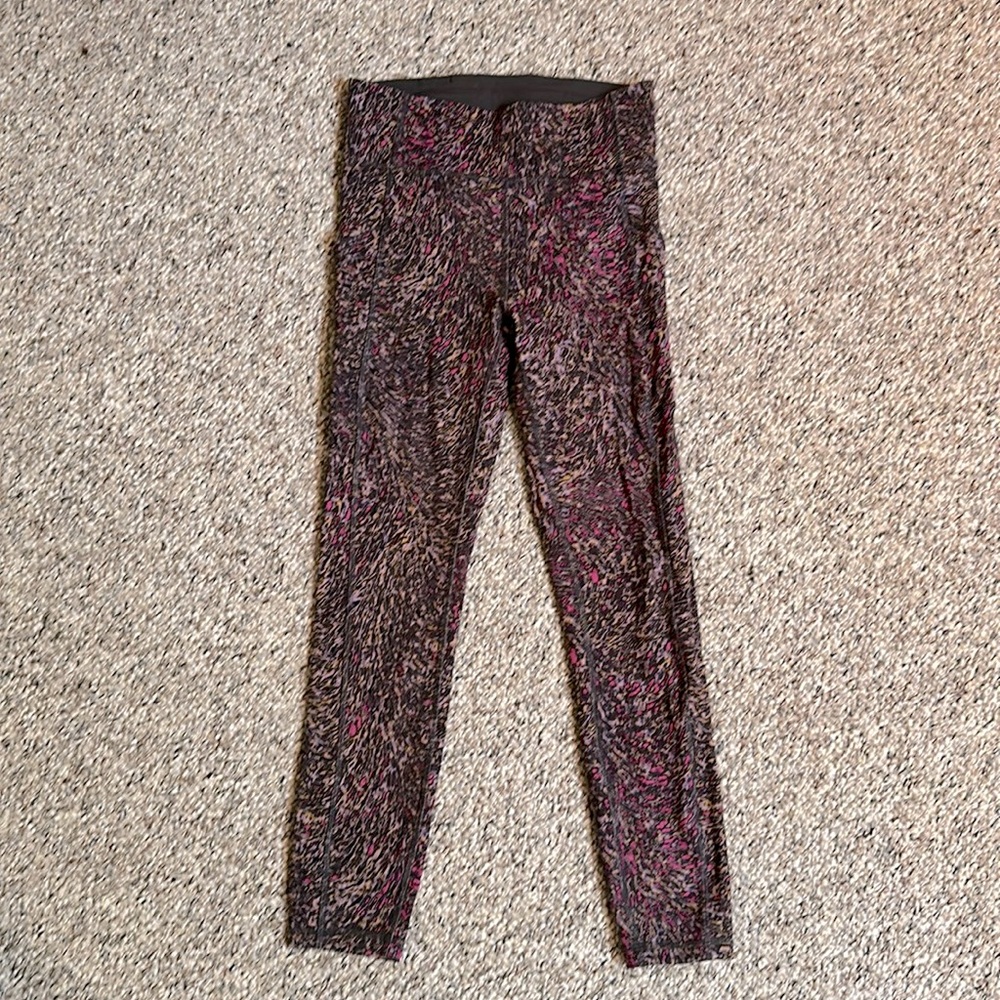 Lululemon leggings high rise with pockets